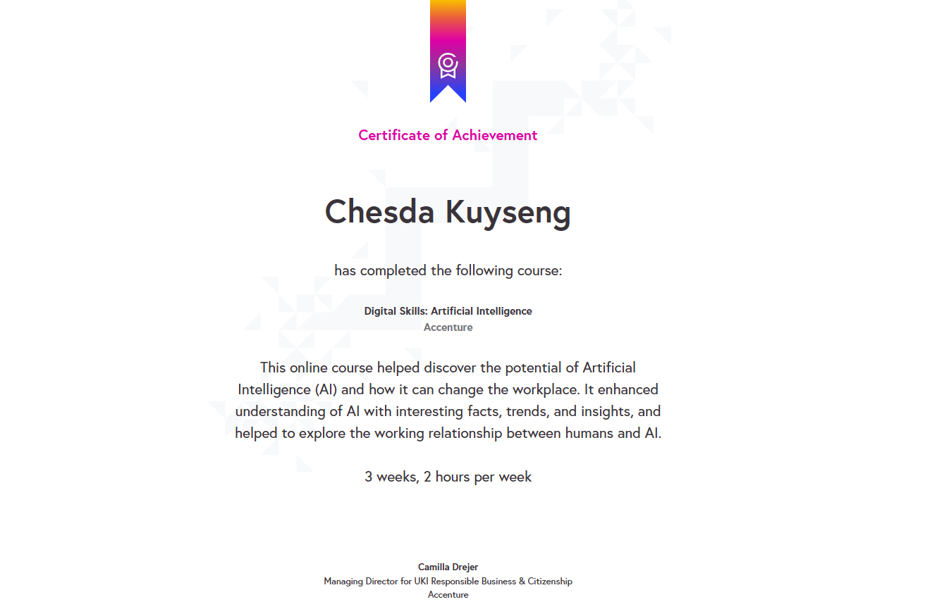 University Life Certificates Certificate